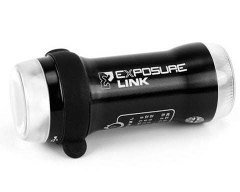 EXPOSURE LIGHTS Link - Rechargeable Front & Rear Cycle Light + Helmet Mount