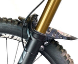 AMS All Mountain Style MTB Front Mudguard: 26"/27.5"/29" Red Bull Hardline