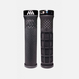 AMS All Mountain Style CERO Grips: Lock-On Dual-Density Flange Micro/Waffle Pattern in 5 Colours
