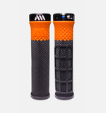 AMS All Mountain Style CERO Grips: Lock-On Dual-Density Flange Micro/Waffle Pattern in 5 Colours