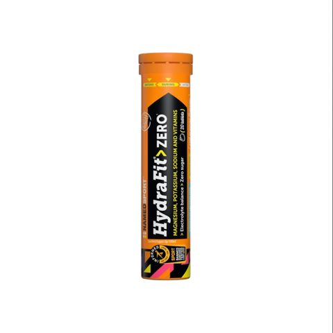 NaMEDSPORT Hydrafit Zero Electrolyte Tabs - Tubes of 20 - Red Orange Flavour