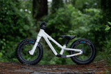 Kids Ride Shotgun Dirt Hero Off-Road Balance Bike - 14" Wheels White