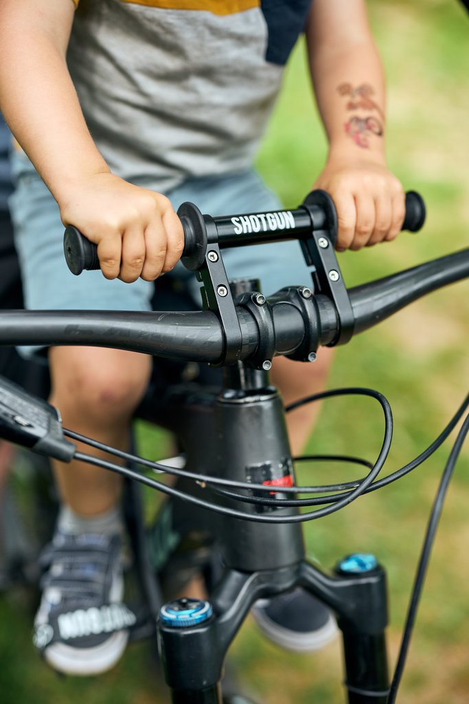 Kids Ride Shotgun Child Bike Seat + Handlebars Combo Montague Sports