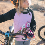 Kids Ride Shotgun Unicorn Windproof Kids Mountain Biking Jersey