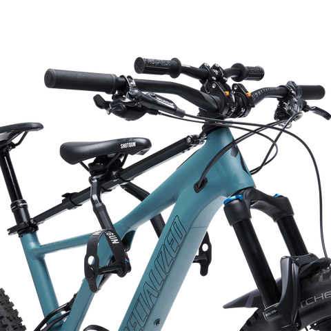Kids Ride Shotgun Pro Child Bike Seat + Handlebars Combo