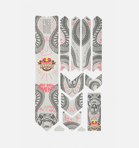 AMS All Mountain Style Frame Guard Extra Red Bull Rampage Freeride: White or Grey