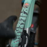 AMS All Mountain Style Frame Guard Extra Red Bull Hardline Design: White or Grey