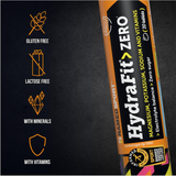 NaMEDSPORT Hydrafit Zero Electrolyte Tabs - Tubes of 20 - Red Orange Flavour