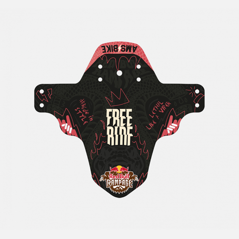 AMS All Mountain Style MTB Front Mudguard: 26"/27.5"/29" Red Bull Rampage Freeride