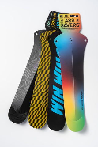 Ass Savers Win Wing 2 Rear GRAVEL BIKE / CX Tangent Clip-On Mudguard: Choose a Style