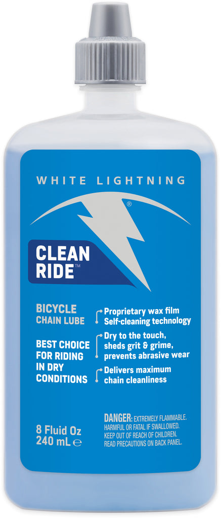 White Lightning Clean Ride: Self Cleaning Wax-Based Bike Chain