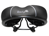 BODYFIT Women's Spring-Flex Wide Comfort Gel Saddle Soft Anatomic Padding Waterproof