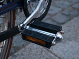 MKS 3000R Retro Traditional Rubber Dutch Style Bicycle Pedals with Reflectors