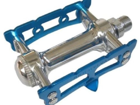 MKS Prime Sylvan Track Classic Track / Race / Fixie Bike Pedals - Blue