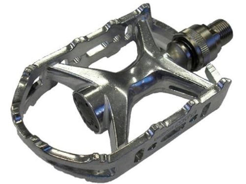 MKS MT-E Ezy Removable Pedals - Silver