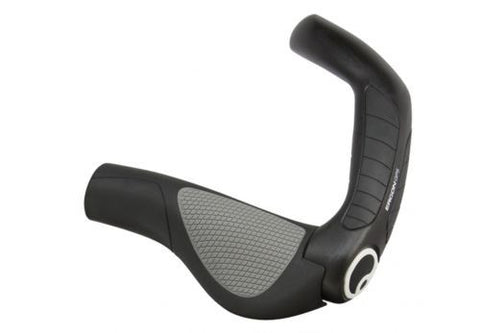 ERGON GP5 Ergonomic Bicycle Handlebar Grips with 5 Finger Bar End [Gripshift]