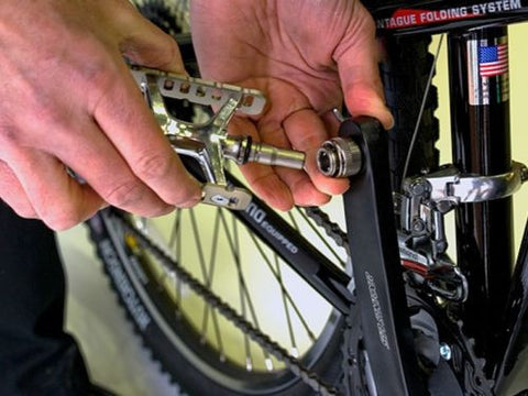 MKS MT E Ezy Removable Pedals Silver Montague Sports