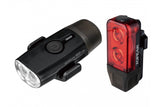 Topeak Powerlux USB Combo Rechargable Front & Rear Cycle Bike Lights 100 Lumens