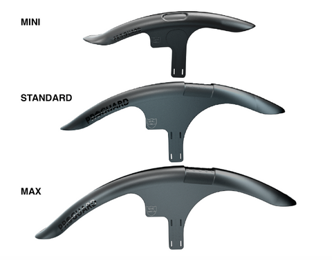 RRP ProGuard V.2 Zip-Tie Front Mudguards Matt Finish - Mini / Standard / Max
