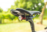 EXPOSURE LIGHTS Saddle-Rail Bracket for Flare and TraceR Rear Lights