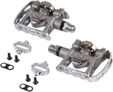 Shimano PD-M324 Dual-Sided Combination Pedals: Flat and SPD Cleat Mount + Cleats