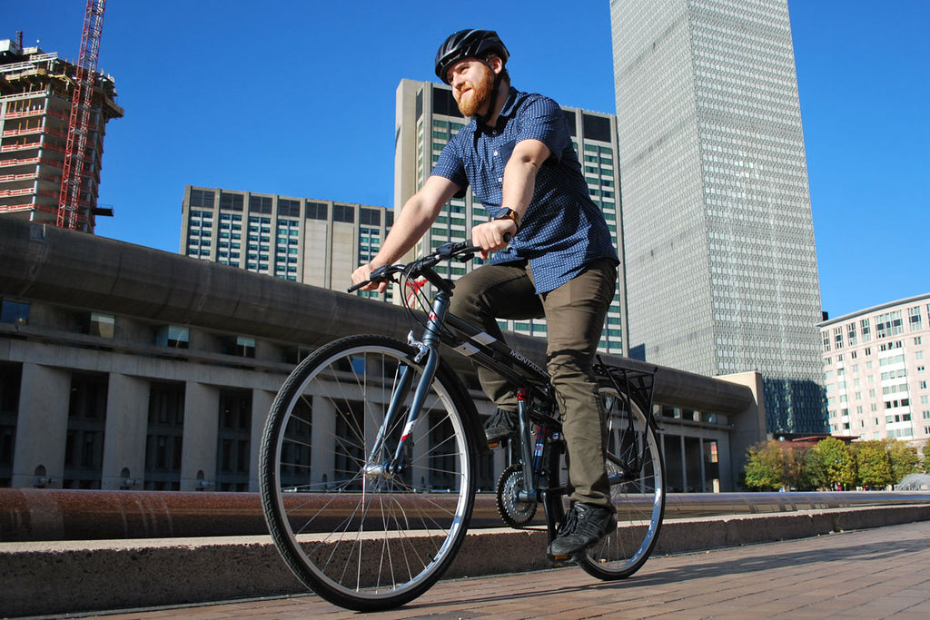 MONTAGUE Urban Folding Road Bike with Rackstand Montague Sports