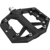 Shimano PD-GR400 Flat Resin MTB Pedals with Steel Pins for Trail / All-Mountain / Leisure